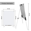 Mobile Whiteboard Double Sided Dry Erase Board Aluminum Frame B07FNCDB39 New