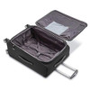 SAMSONITE SOLYTE DLX SOFTSIDE LUGGAGE SPINNER WHEELS 25" CHECKED-MEDIUM 25"BLACK