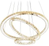 ANTILISHA MODERN CRYSTAL CHANDELIER LED 3 RING DIY SHAPE - WARM WHITE