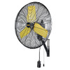 HiCFM 24" Oscillating Wall Fan 8900 CFM High Velocity Industrial Wall Mounted New
