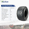 MaxAuto Set of 4 Sport ATV Tires 22x7-10 Front & 20x10-9 Rear UTV Tires 4PR New