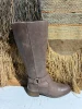 BORN WINTER BOOTS - SIZE: WOMEN 7M - BROWN