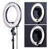 Neewer 14" Dimmable Fluorescent Ring Light 190cm Light Stand Mini Ball Head Kit New