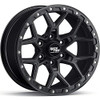 RockTrix RT107 17 Inch Wheel Compatible with Toyota Tacoma 17x9 6x5.5" Black New