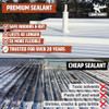 Liquid Rubber Color Roof Sealant,5 Gallon,Medium Gray B01INSDKKW-NEW New
