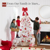 Best Choice Products 6ft Pre-Lit Artificial Pine Tree Premium Holiday Decoration New