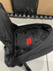 HUGO TARIC NYLON BLEND DOUBLE POCKET BACKPACK,ONE SIZE - PITCH BLACK