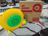 GONFLABLE AIR BLOWER, 370W BOUNCE HOUSE BLOWER, PORTABLE PUMP FAN - YELLOW/GREEN