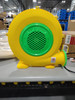 GONFLABLE AIR BLOWER, 370W BOUNCE HOUSE BLOWER, PORTABLE PUMP FAN - YELLOW/GREEN