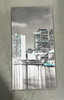 PHILADELPHIA CITY WALL ART PENNSYLVANIA SKYLINE PICTURES 60X32" - BLACK/WHITE