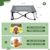 TIMBER RIDGE OUTDOOR DOG BED COOLING ELEVATED DOG BED - GRAY New