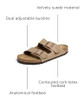 BIRKENSTOCK MEN'S ARIZONA SOFT FOOTBED SANDALS SIZE MEN 6 WOMEN 8 -TOBACCO BROWN New
