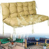 AHWEKR Outdoor swing cushions, Waterproof Bench Cushion for Outdoor Furniture New