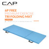 CAP Barbell All Purpose Folding Exercise Training Aerobic Fitness Mat - BLUE