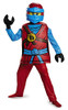 NYA Deluxe Ninjago Lego Costume Small/4-6X 01BTYR16G - Black New