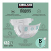 Kirkland Signature Diapers, Size 6 (132 Count) New