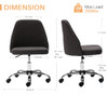 ATILIOO OFFICE DESK CHAIR - DARK GRAY New