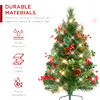 Best Choice Products Set of 2 24.5in Outdoor Pathway Christmas Trees B07KRPZP75 New