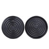 Idyllize 5 Pieces of 14 Inch Black Plastic Plant Saucer Drip Tray, (14") New