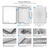 Large Waterproof Electrical Enclosure Box ip67 Outdoor Project Box - Clear Cover New