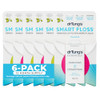DrTung's Smart Floss - Natural Dental Floss, Cardamom Flavor - Pack of 6 New