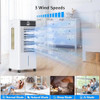 JRD Portable Air Conditioners with 4 Ice Packs, 12H Timer, Top Fill Dual Tank New