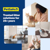 PetSafe ScoopFree Self-Cleaning Litter Box Privacy Hood Works B08FMVBSR1 - Grey New