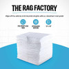 The Rag Factory Laminated Absorbent Pads Oil Pads 15 x 18 100 Pack White New