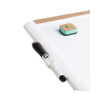 U Brands PinIt Combination Dry Erase Board White Board with Frame 16” x 20” New