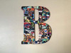 23 in. Letter R Unfinished Vintage Monogram Wood Letter