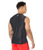 UFC Sleeveless Crew Neck Tank Top for Men Blended Cotton Short Sleeves Black New