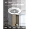 IYUNXI Ceiling Fan Lights 48W Remote Control 22 Inch 3-Color Dimming B08NSS2RRJ New