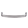 JS Jackson Supplies Double Curved Shower Rod, Metal Construction, 44 to 70" New
