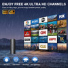 YASLAHUT 2026 UPGRADED TV ANTENNA SMART TV, 1800 MILES RANGE WATERPROOF - BLACK