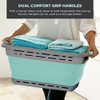 BLACK+DECKER 1 Large 25" Slim Laundry Basket - Space-Saving Basket B083NBMR99 New