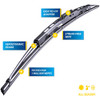 Goodyear Integrity Windshield Wiper Blades 28" & 14" Set B088P4ZL7N - NEW New