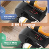 FUNMILY Electric Under Desk Bike Leg Exerciser Display Monitor - B0C331XF3G New
