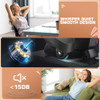 FUNMILY Electric Under Desk Bike Leg Exerciser Display Monitor - B0C331XF3G New