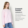 Amazon Essentials Women's Oversized-Fit Faux Mohair Sweater, Pastel Lila, S