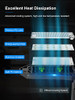 SEOBIOG LED Garage Lights 6 Pack - Ultra Bright 200W 20000LM 6500K B0BKFRFXM2 New
