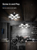 SEOBIOG LED Garage Lights 6 Pack - Ultra Bright 200W 20000LM 6500K B0BKFRFXM2 New