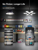 SEOBIOG LED Garage Lights 6 Pack - Ultra Bright 200W 20000LM 6500K B0BKFRFXM2 New