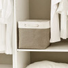 TcaFmac Organization Storage Basket 16x12x12 inch Large 2 Pack B0BVQTP9GR White New