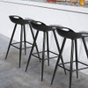 Cosy Furniture Stools 45 x 48 x 82 cm - B0131ZZC30 - Black/Grey