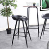 Cosy Furniture Stools 45 x 48 x 82 cm - B0131ZZC30 - Black/Grey