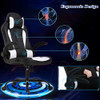BestOffice White Ergonomic Office Gaming Chair with Lumbar Support
