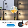 DEWENWILS Industrial Table Lamp, 3 Way Dimmable, B08DR9L4DK - Black