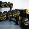 ToughFit 35LB Dumbbell - PEV Coated & Non-slip knurl Iron Handle B09NN8DQSK New