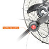 Mytek Ventilador Pared 18 Pulgadas 3196 Metalico/Oscilacion