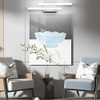 Aipsun 22inch LED Bathroom Vanity Light Fixtures Modern Vanity Light Silver New